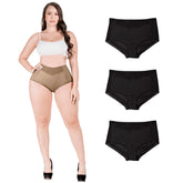 3-PACK Daily Use Dress Nightout Panties Tummy Control High Waisted Sonryse SP645NC