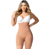 Fajas Colombianas High Waisted Short Butt Lifter Tummy Control Girdle Sonryse SP42NC
