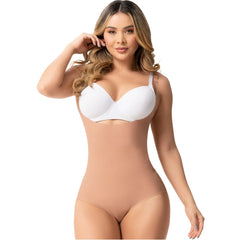 Fajas Colombianas Tummy Control Panty Shapewear Bodysuit Sonryse SP45NC