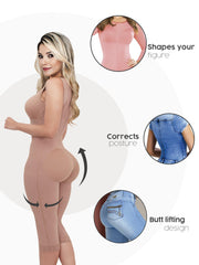 Fajas Colombianas Sonryse 052BF Postsurgery Stage 1 Postpartum Girdle-10
