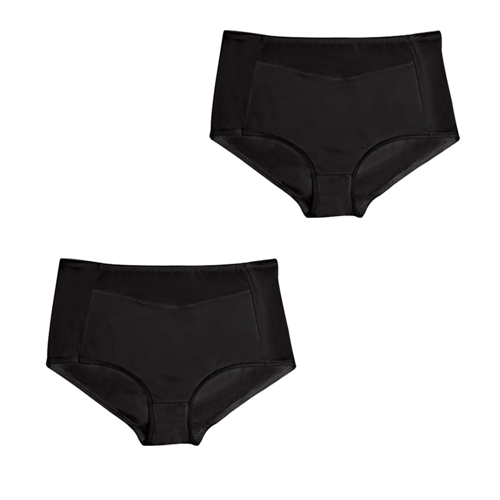 Paquete de 2 Panties de Uso Diario Para Vestido de Noche Con Control de Abdomen de Talle Alto Sonryse SP645NC