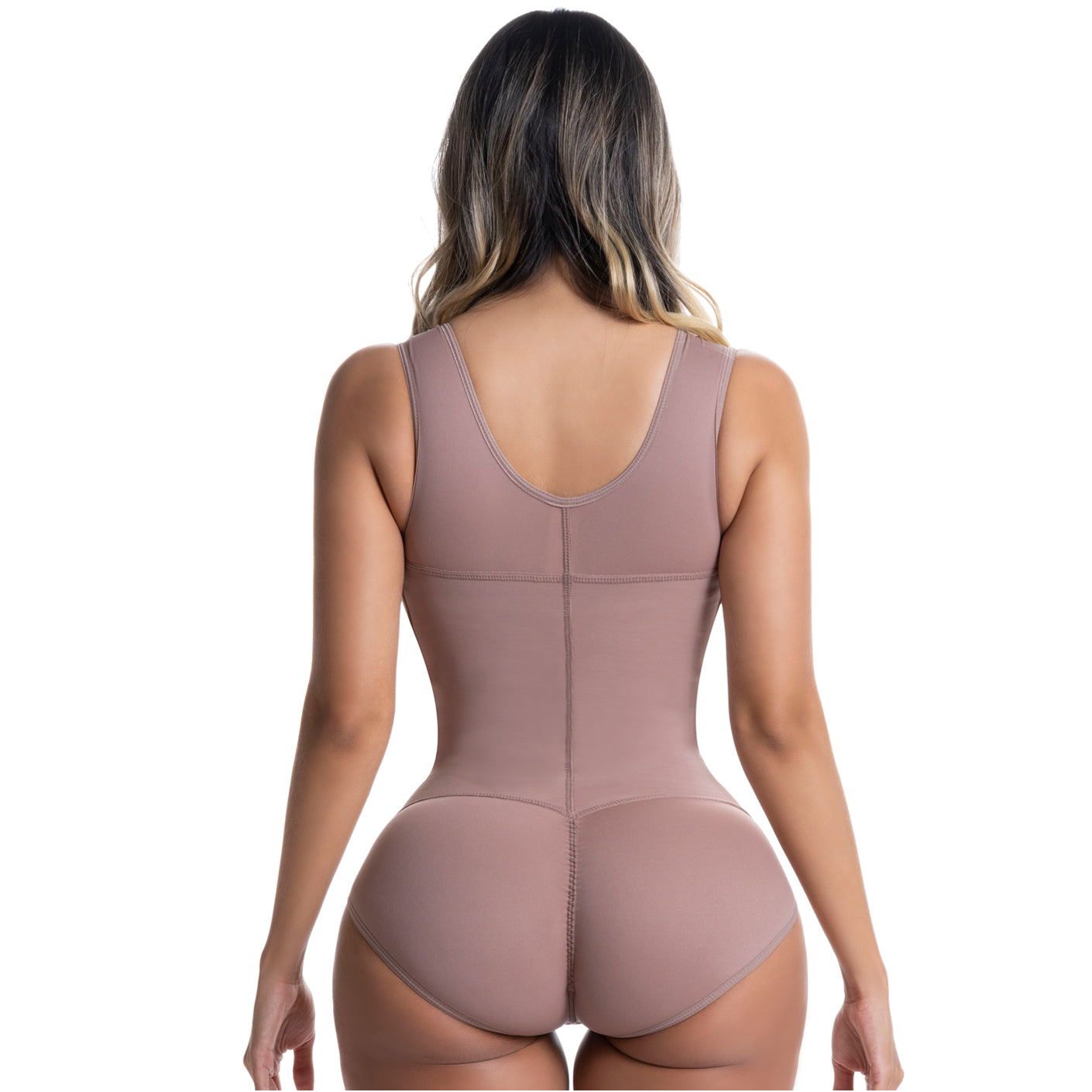 SONRYSE 047BF, Postpartum Post Surgery Compression Garment, Tummy Control  Butt Lifter Body Shaper, Daily Use Open Bust Shapewear