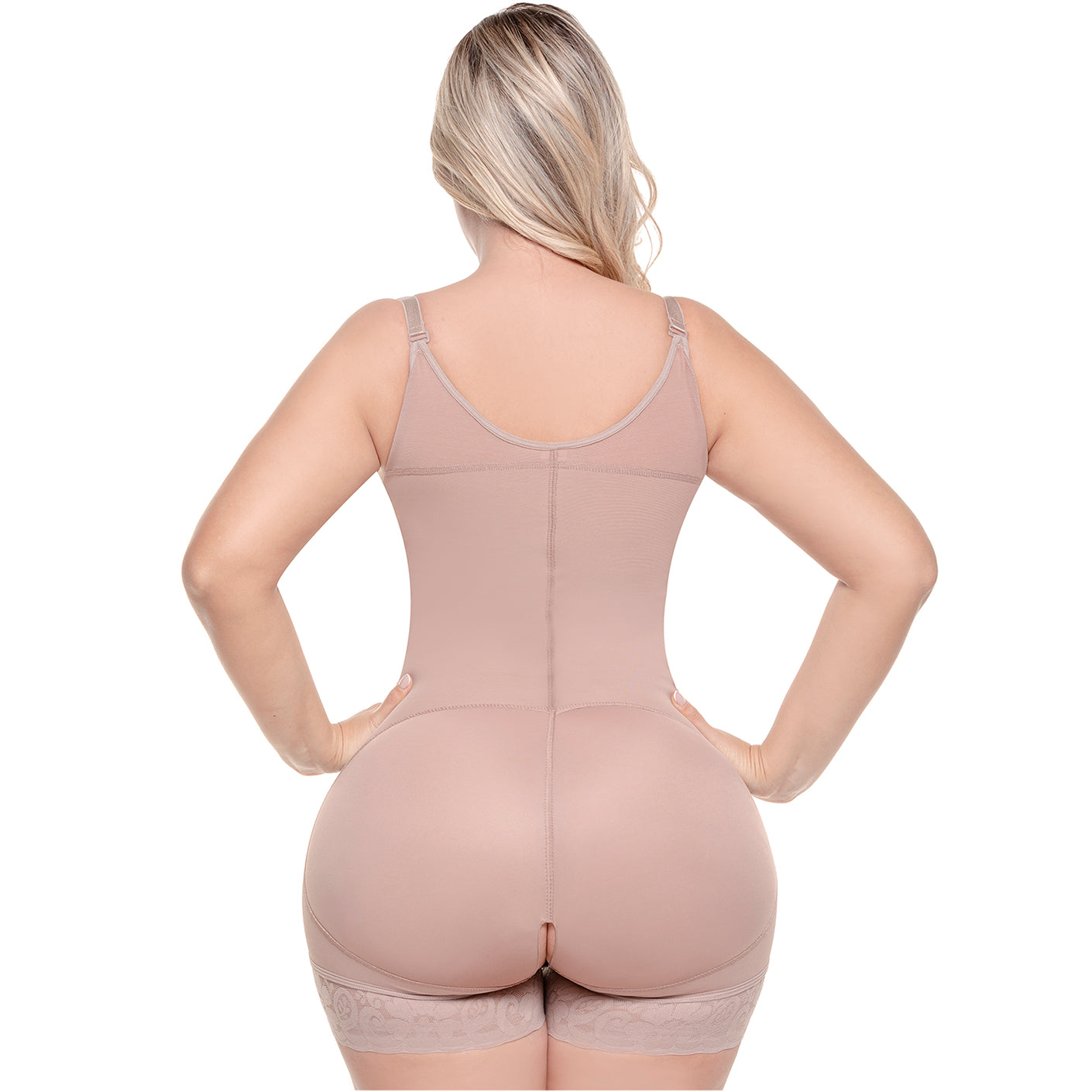 Shapewear & Fajas USA Body Shaper for women butt lifter Boxer Silicone Band  Strapless Butt Enhancemen- 