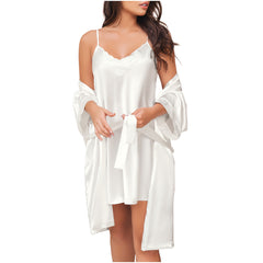 Daily use Satin Silk Lace Robes Sonryse PJ-C378